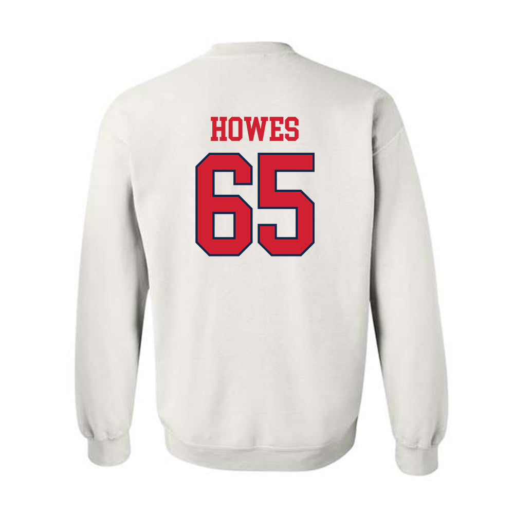 Ole Miss - NCAA Football : Connor Howes - Fashion Shersey Crewneck Sweatshirt-1