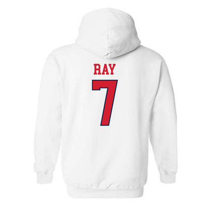 Ole Miss - NCAA Football : Traylon Ray - Fashion Shersey Hooded Sweatshirt-1