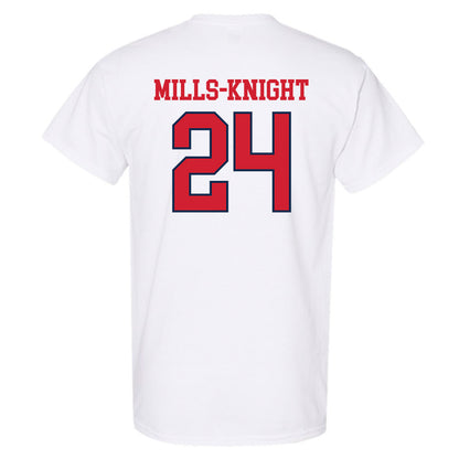 Ole Miss - NCAA Football : Shekai Mills-Knight - Fashion Shersey T-Shirt-1