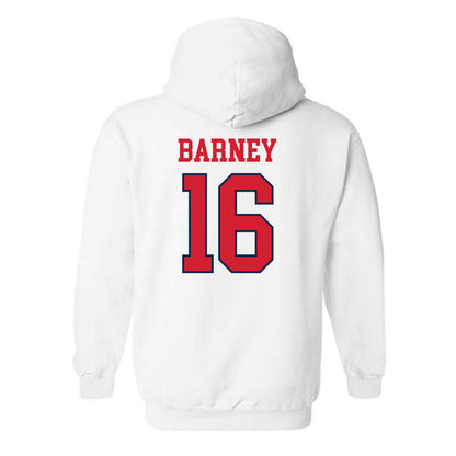 Ole Miss - NCAA Football : Dorian Barney - Fashion Shersey Hooded Sweatshirt-1