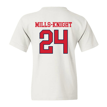 Ole Miss - NCAA Football : Shekai Mills-Knight - Fashion Shersey Youth T-Shirt-1