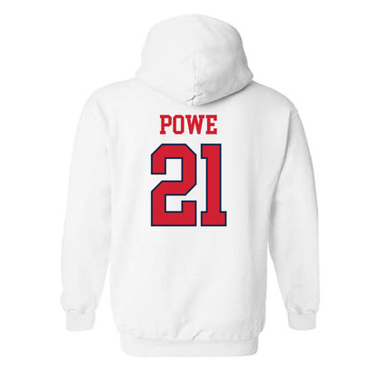 Ole Miss - NCAA Women's Basketball : Debreasha Powe - Fashion Shersey Hooded Sweatshirt-1