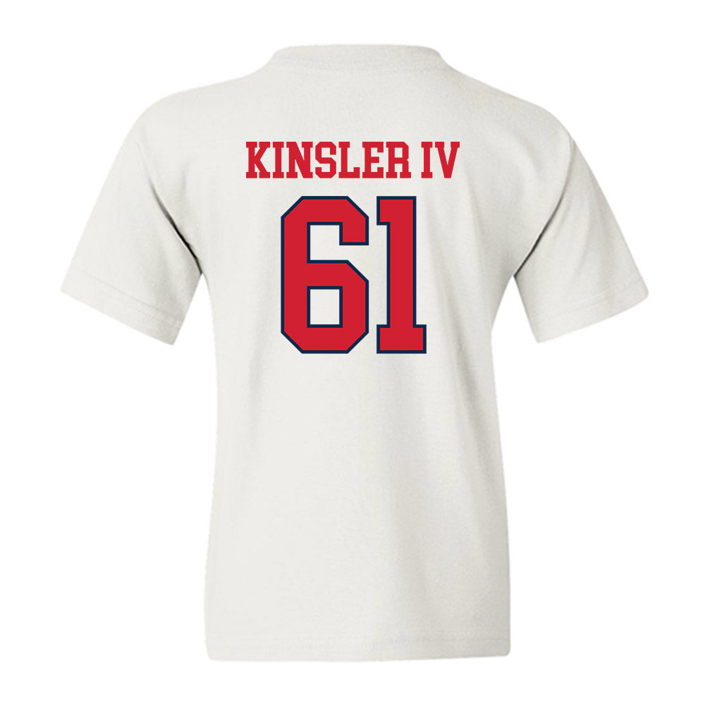 Ole Miss - NCAA Football : Tommy Kinsler IV - Fashion Shersey Youth T-Shirt-1