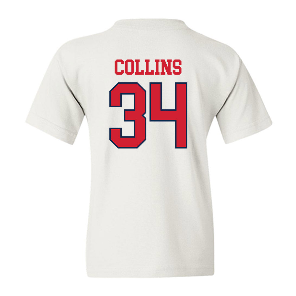 Ole Miss - NCAA Football : Raymond Collins - Fashion Shersey Youth T-Shirt-1