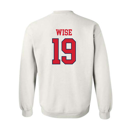 Ole Miss - NCAA Football : Rees Wise - Fashion Shersey Crewneck Sweatshirt-1