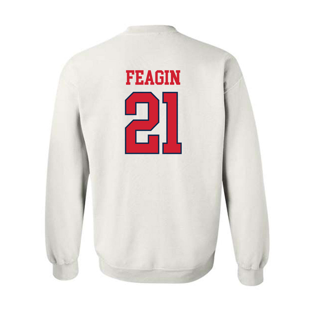 Ole Miss - NCAA Football : Tavoy Feagin - Fashion Shersey Crewneck Sweatshirt-1