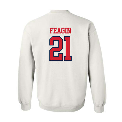 Ole Miss - NCAA Football : Tavoy Feagin - Fashion Shersey Crewneck Sweatshirt-1