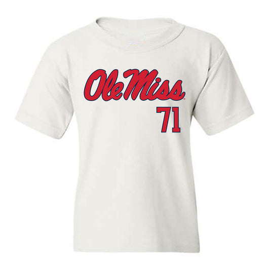 Ole Miss - NCAA Football : Emanuel Faulkner - Fashion Shersey Youth T-Shirt-0