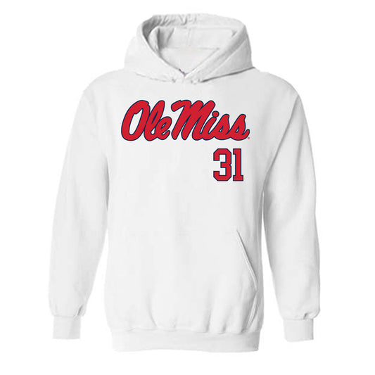 Ole Miss - NCAA Football : Ladarian Clardy - Fashion Shersey Hooded Sweatshirt-0
