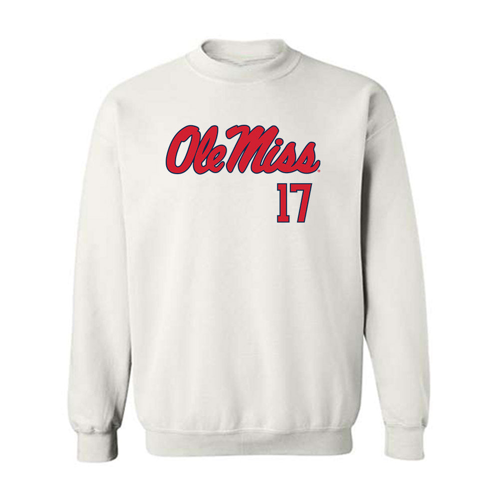 Ole Miss - NCAA Football : Jonathan Maldonado - Fashion Shersey Crewneck Sweatshirt-0