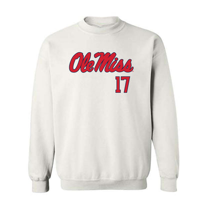 Ole Miss - NCAA Football : Jonathan Maldonado - Fashion Shersey Crewneck Sweatshirt-0