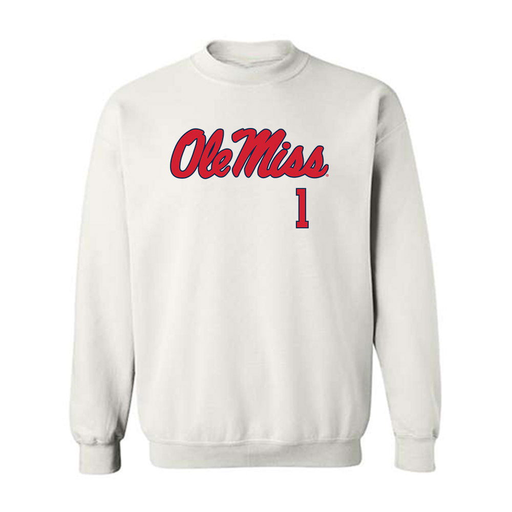 Ole Miss - NCAA Women's Soccer : Taylor Prigge - Fashion Shersey Crewneck Sweatshirt-0