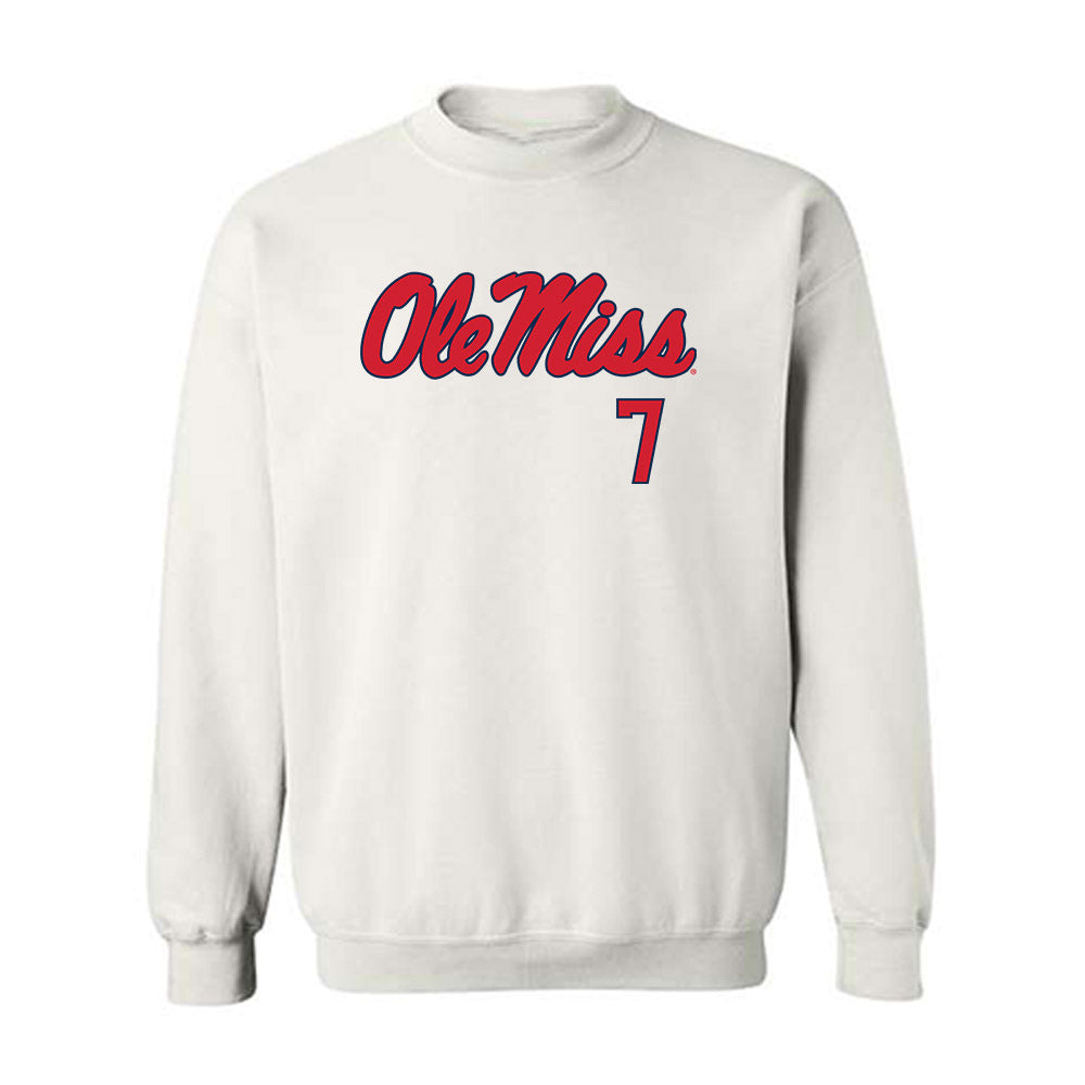Ole Miss - NCAA Women's Soccer : sarah granno - Fashion Shersey Crewneck Sweatshirt-0