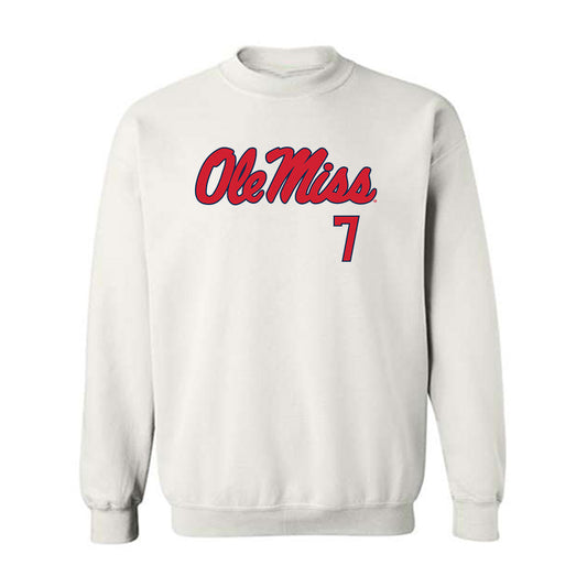 Ole Miss - NCAA Women's Soccer : sarah granno - Fashion Shersey Crewneck Sweatshirt-0