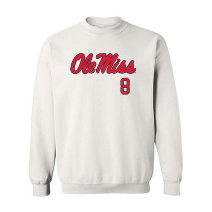 Ole Miss - NCAA Softball : Kennedy Bunker - Fashion Shersey Crewneck Sweatshirt-0