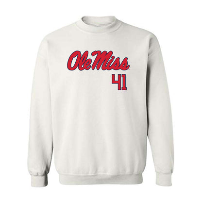 Ole Miss - NCAA Football : Peter Mcstravick - Fashion Shersey Crewneck Sweatshirt-0