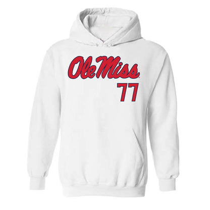 Ole Miss - NCAA Football : Enoch Wangoy - Fashion Shersey Hooded Sweatshirt-0