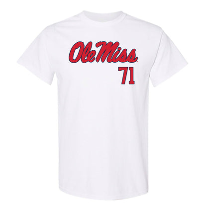 Ole Miss - NCAA Football : Emanuel Faulkner - Fashion Shersey T-Shirt-0