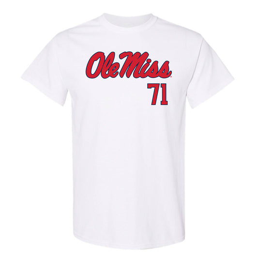 Ole Miss - NCAA Football : Emanuel Faulkner - Fashion Shersey T-Shirt-0