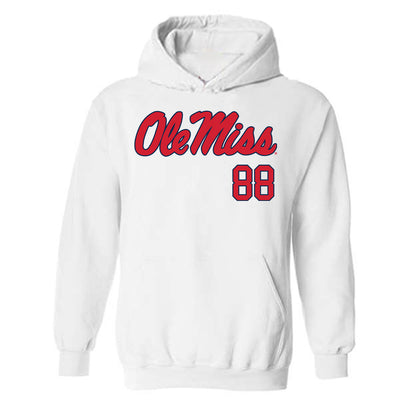 Ole Miss - NCAA Football : Michai Boireau - Fashion Shersey Hooded Sweatshirt-0