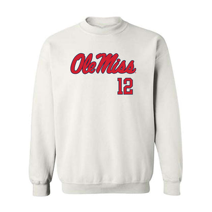 Ole Miss - NCAA Football : Luke Ferrelli - Fashion Shersey Crewneck Sweatshirt-0