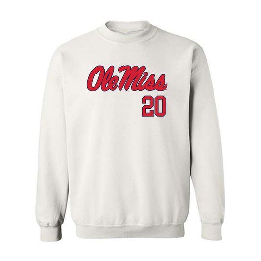 Ole Miss - NCAA Women's Basketball : Emily Howard - Fashion Shersey Crewneck Sweatshirt-0