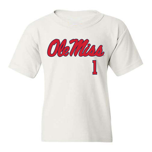 Ole Miss - NCAA Softball : Adison Bicknell - Fashion Shersey Youth T-Shirt-0
