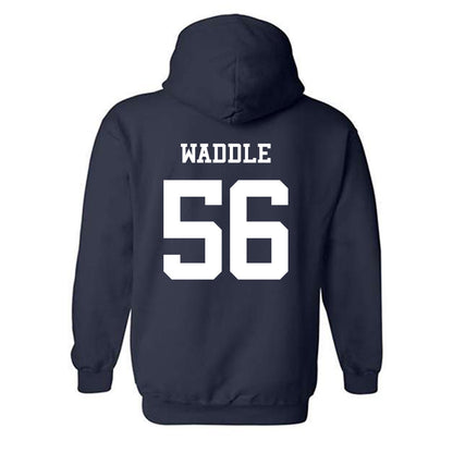Ole Miss - NCAA Football : Mason Waddle - Sports Shersey Hooded Sweatshirt-1