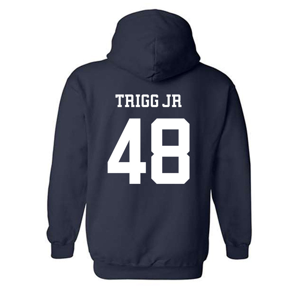 Ole Miss - NCAA Football : Mark Trigg Jr - Sports Shersey Hooded Sweatshirt-1