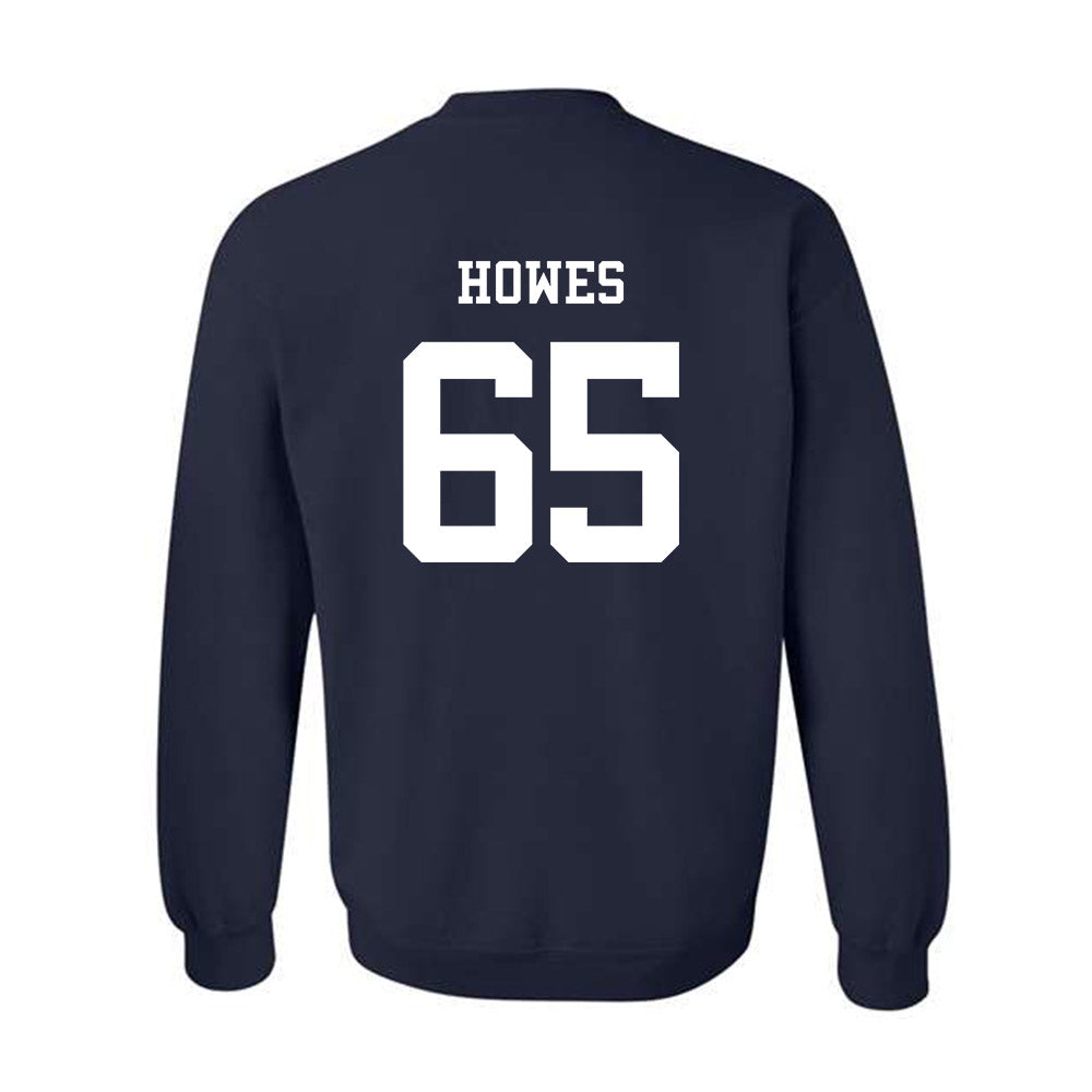 Ole Miss - NCAA Football : Connor Howes - Sports Shersey Crewneck Sweatshirt-1