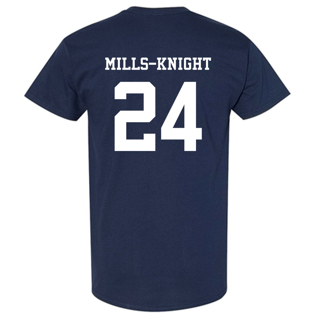 Ole Miss - NCAA Football : Shekai Mills-Knight - Sports Shersey T-Shirt-1