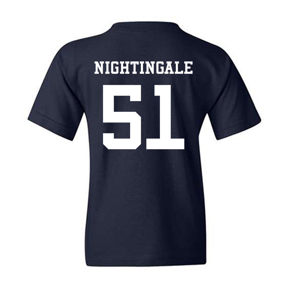 Ole Miss - NCAA Football : Trey Nightingale - Sports Shersey Youth T-Shirt-1