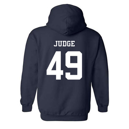 Ole Miss - NCAA Football : Sean Judge - Sports Shersey Hooded Sweatshirt-1