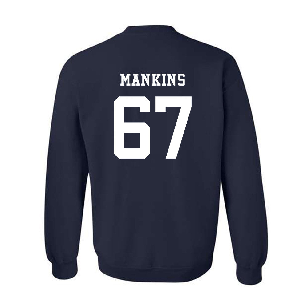 Ole Miss - NCAA Football : Kane Mankins - Sports Shersey Crewneck Sweatshirt-1