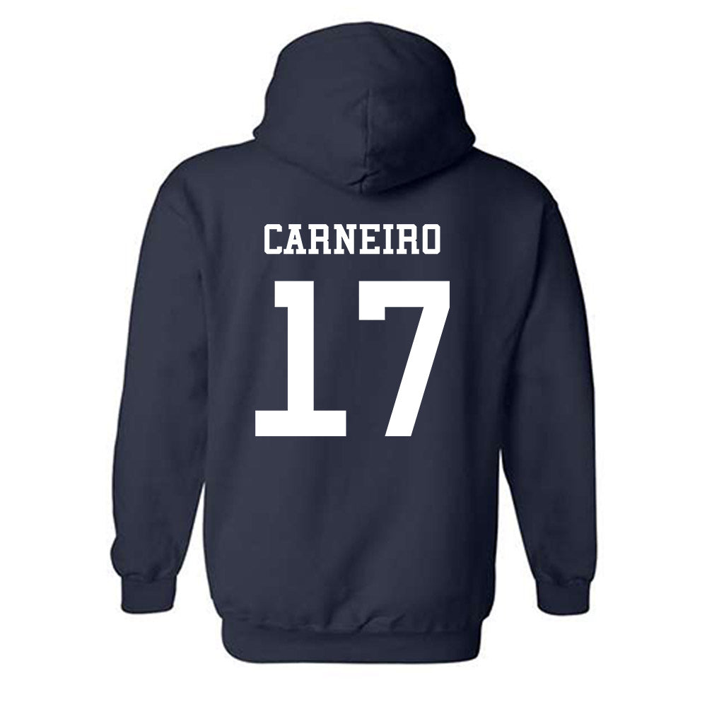 Ole Miss - NCAA Football : Lucas Carneiro - Sports Shersey Hooded Sweatshirt-1