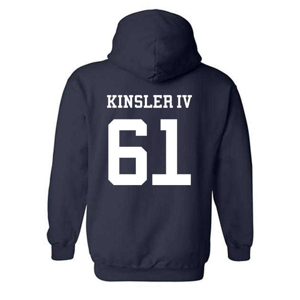 Ole Miss - NCAA Football : Tommy Kinsler IV - Sports Shersey Hooded Sweatshirt-1