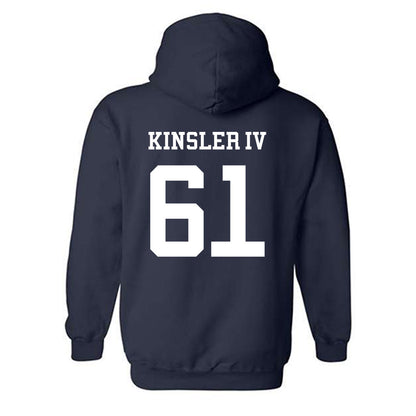 Ole Miss - NCAA Football : Tommy Kinsler IV - Sports Shersey Hooded Sweatshirt-1