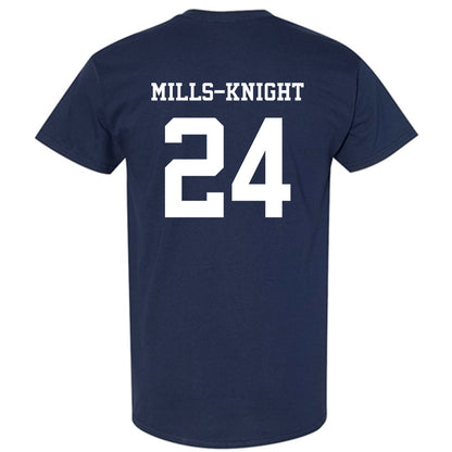 Ole Miss - NCAA Football : Shekai Mills-Knight - Sports Shersey T-Shirt-1