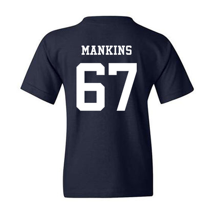 Ole Miss - NCAA Football : Kane Mankins - Sports Shersey Youth T-Shirt-1