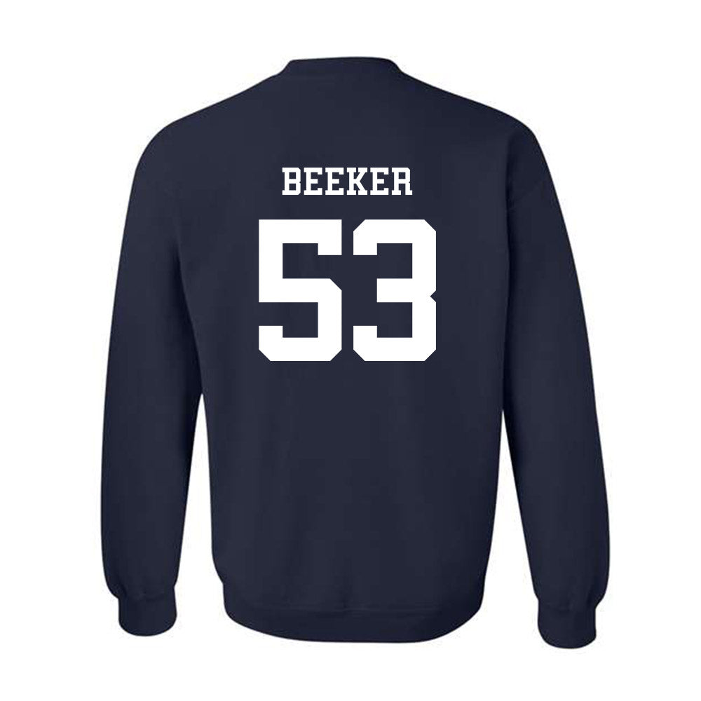 Ole Miss - NCAA Football : Ford Beeker - Sports Shersey Crewneck Sweatshirt-1