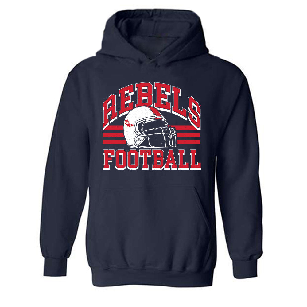 Ole Miss - NCAA Football : Peter Mcstravick - Sports Shersey Hooded Sweatshirt-0