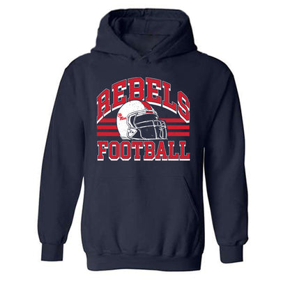 Ole Miss - NCAA Football : Peter Mcstravick - Sports Shersey Hooded Sweatshirt-0