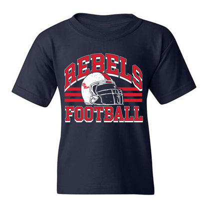 Ole Miss - NCAA Football : Kane Mankins - Sports Shersey Youth T-Shirt-0