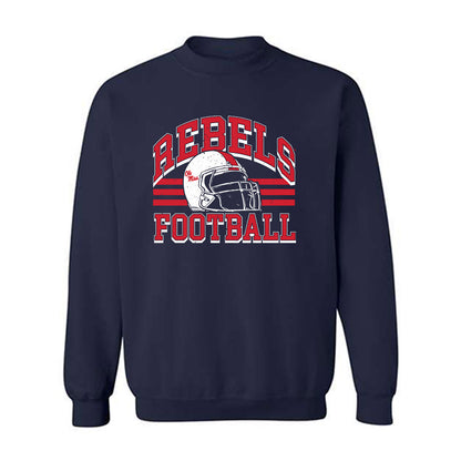 Ole Miss - NCAA Football : Kane Mankins - Sports Shersey Crewneck Sweatshirt-0
