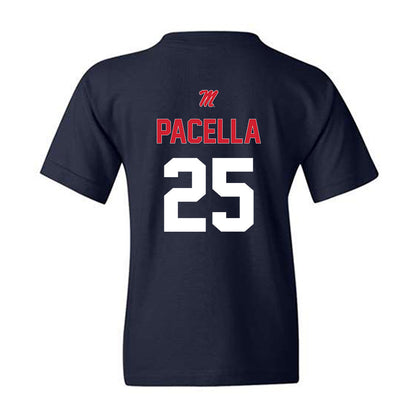 Ole Miss - NCAA Baseball : Daniel Pacella - Sports Shersey Youth T-Shirt-1