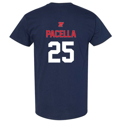 Ole Miss - NCAA Baseball : Daniel Pacella - Sports Shersey T-Shirt-1