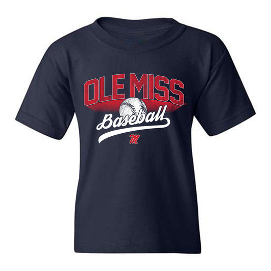 Ole Miss - NCAA Baseball : Dominic Decker - Sports Shersey Youth T-Shirt-0