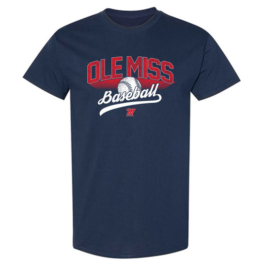 Ole Miss - NCAA Baseball : Dominic Decker - Sports Shersey T-Shirt-0