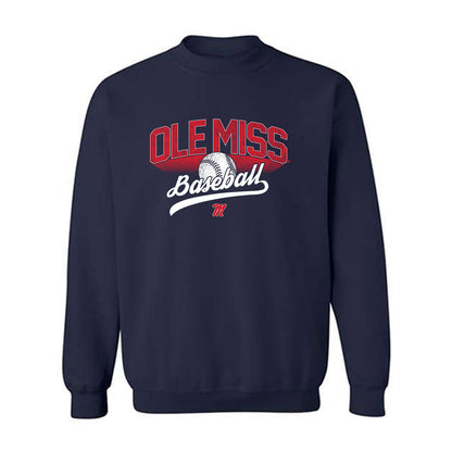 Ole Miss - NCAA Baseball : Landon Waters - Sports Shersey Crewneck Sweatshirt-0