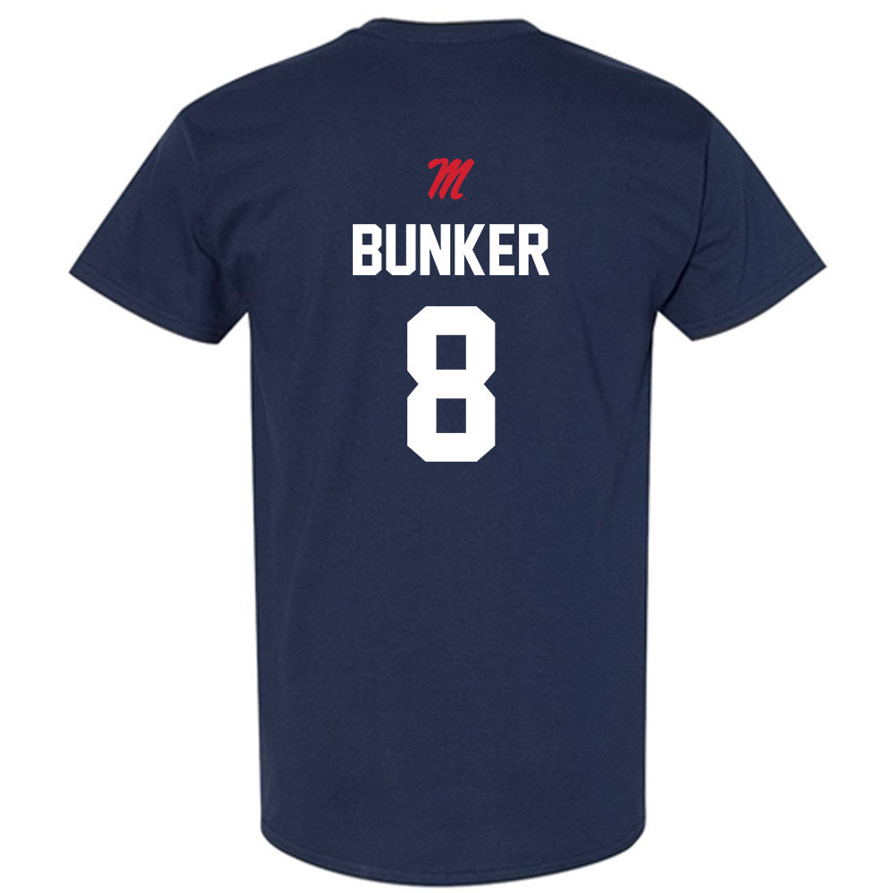Ole Miss - NCAA Softball : Kennedy Bunker - Sports Shersey T-Shirt-1